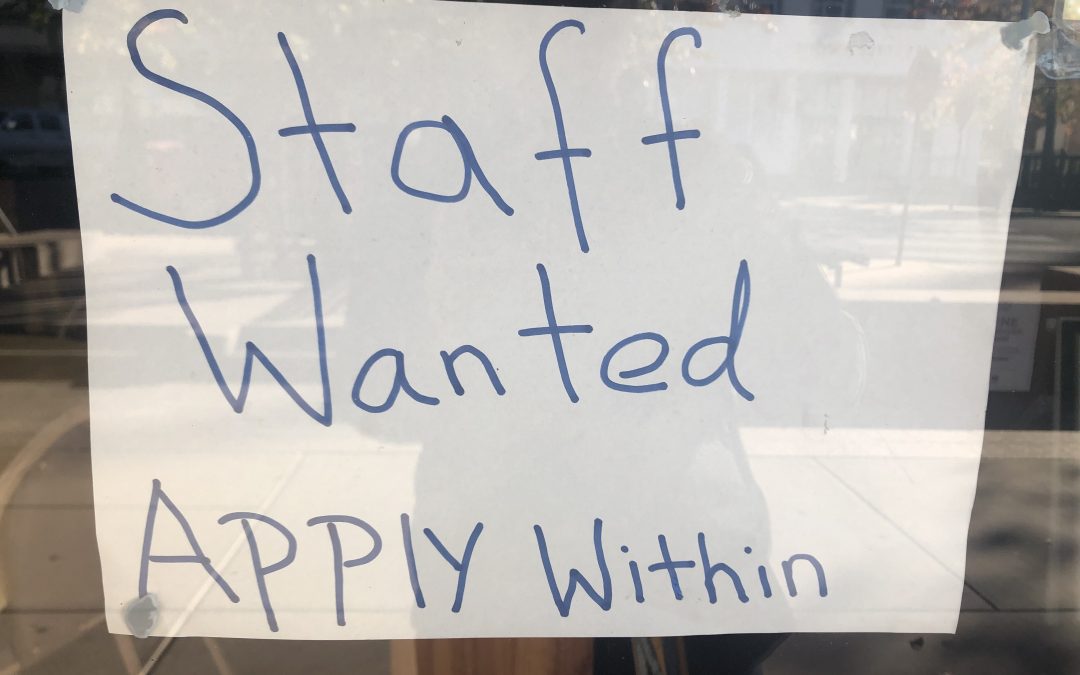 “Staff Wanted Apply Within”